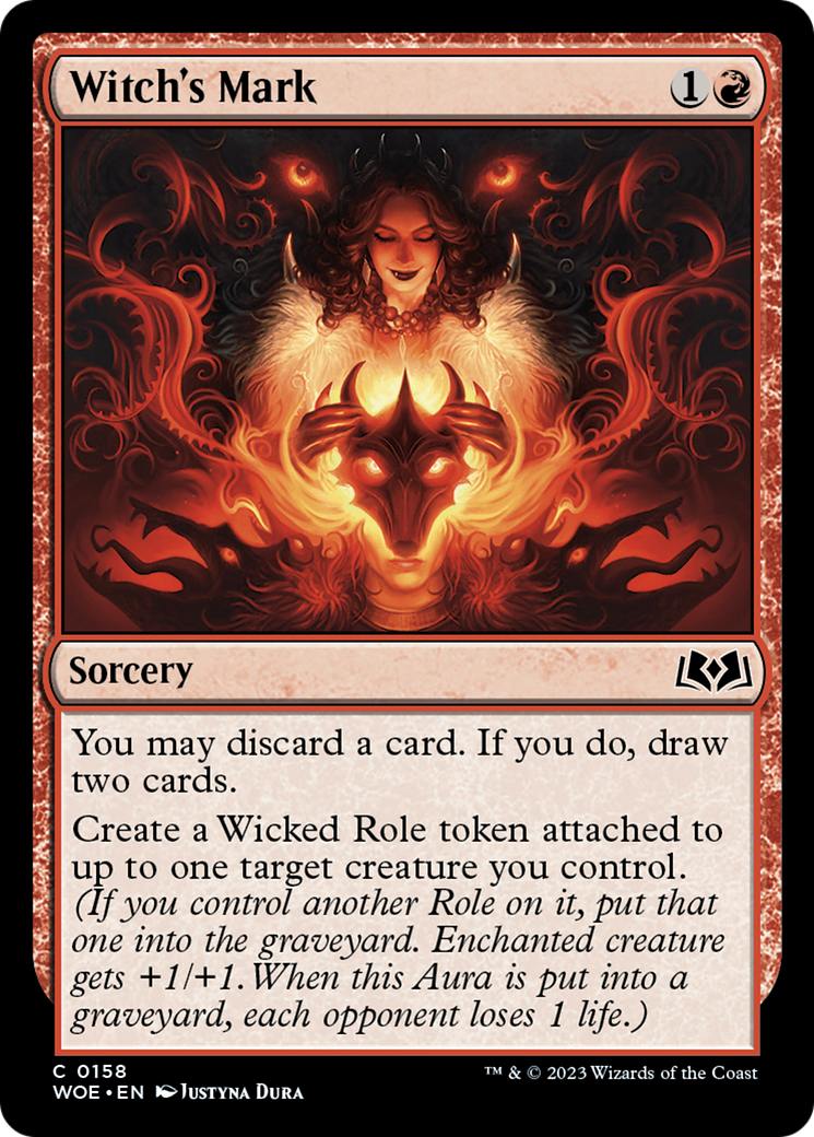 Witch's Mark (WOE-158) [Wilds of Eldraine]