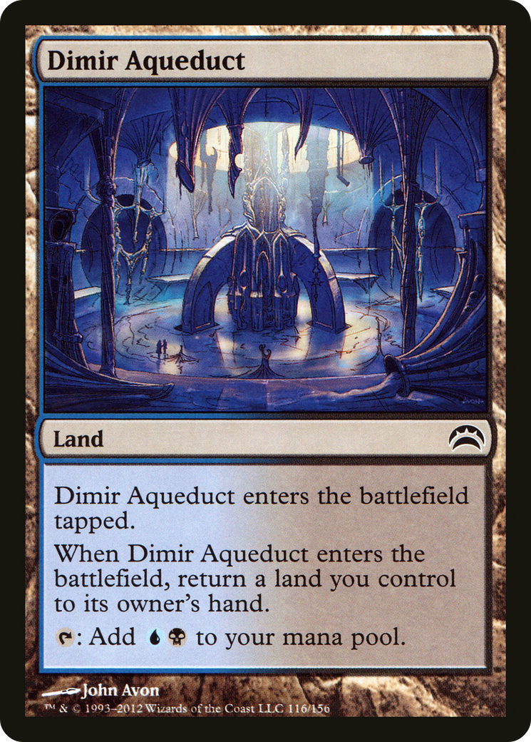 Dimir Aqueduct (PC2-116) [Planechase 2012] Foil