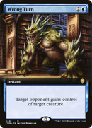 Wrong Turn (CMR-644) [Commander Legends]: (Extended Art)