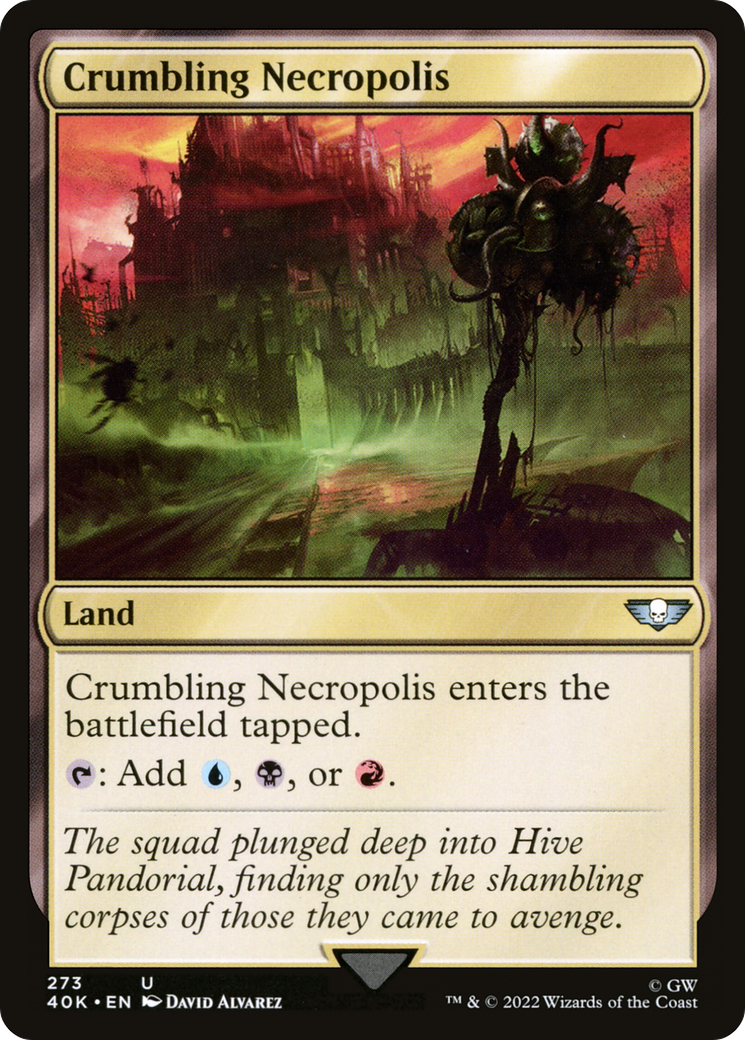 Crumbling Necropolis (40K-273) [Warhammer 40,000 Commander]