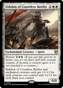 Eidolon of Countless Battles (WOC-066) [Wilds of Eldraine Commander]: (enchantment)