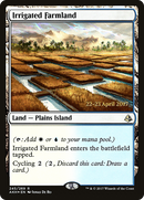 Irrigated Farmland (PRE-245S) [Amonkhet Promos] Foil