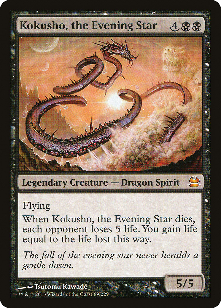 Kokusho, the Evening Star (MMA-089) [Modern Masters]