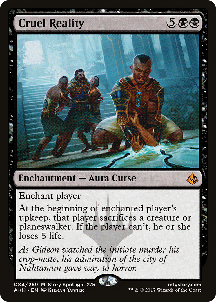 Cruel Reality (AKH-084) [Amonkhet] Foil