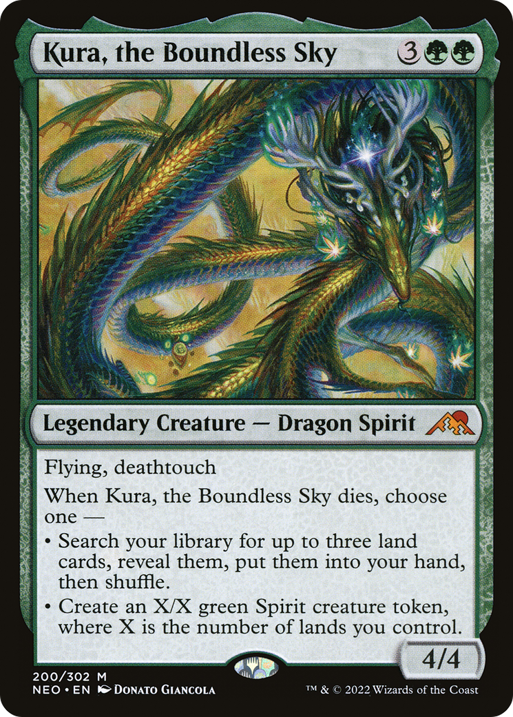 Kura, the Boundless Sky (NEO-200) [Kamigawa: Neon Dynasty]