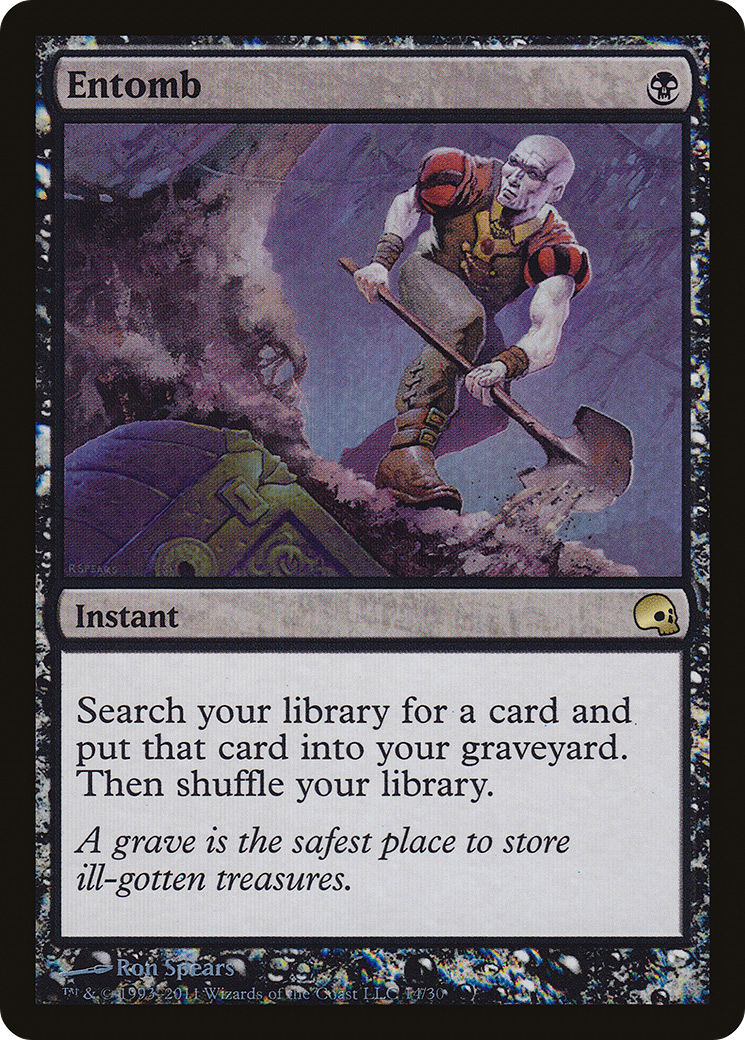Entomb (GRV-014) [Premium Deck Series: Graveborn] Foil