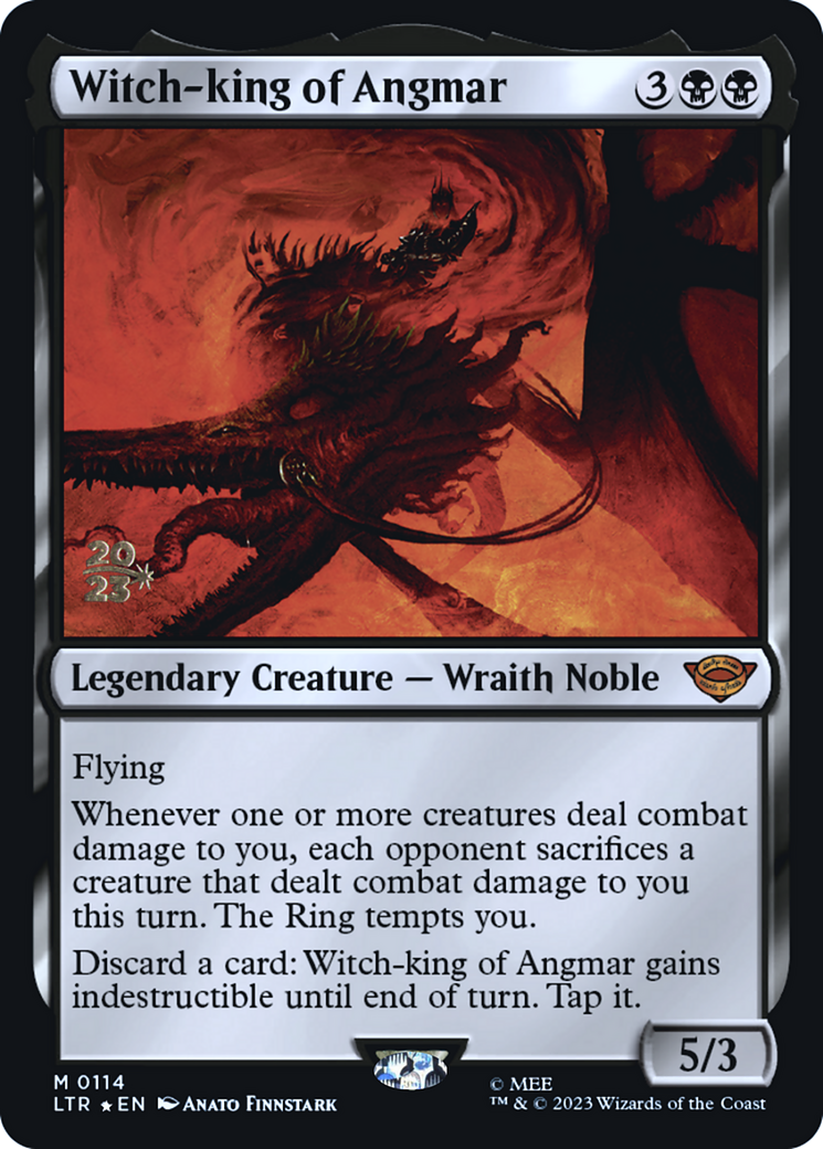 Witch-king of Angmar (PRE-114S) [Tales of Middle-earth Promos] Foil