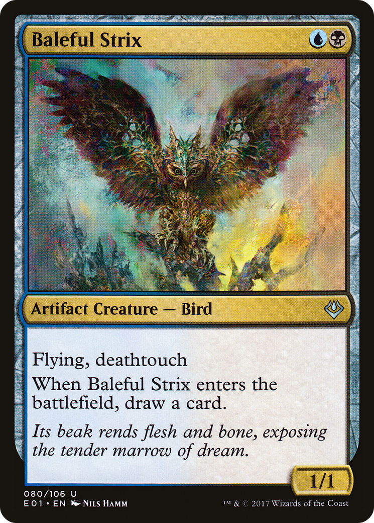 Baleful Strix (AC2-080) [Archenemy: Nicol Bolas]