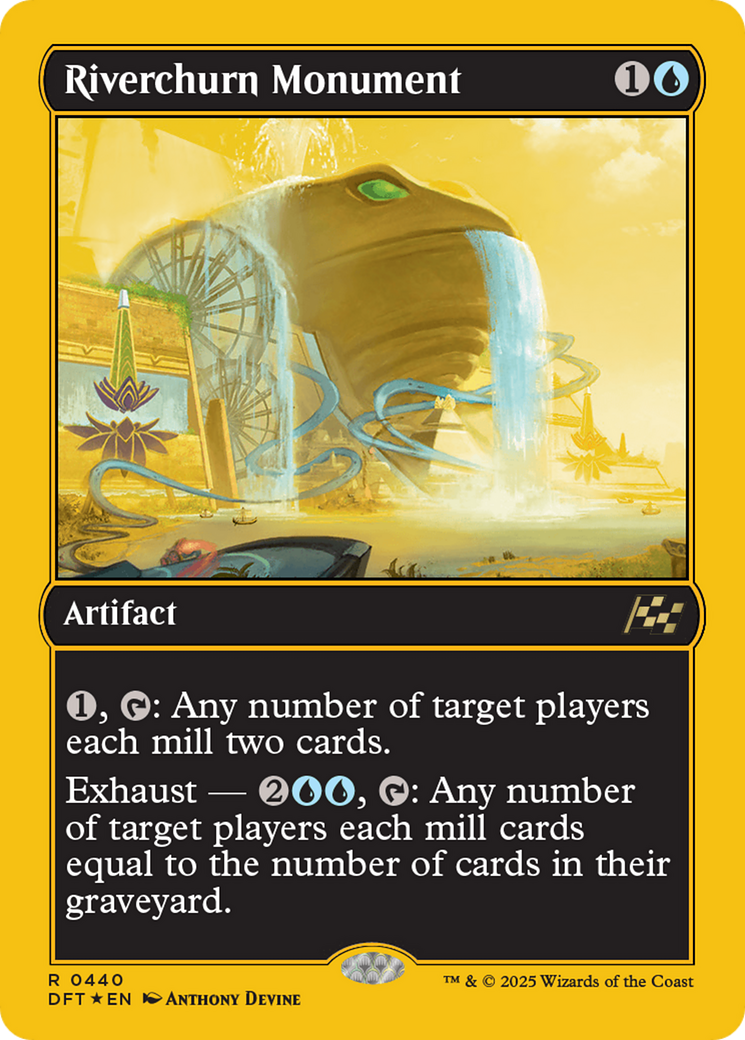 Riverchurn Monument (DFT-440) [Aetherdrift] Foil