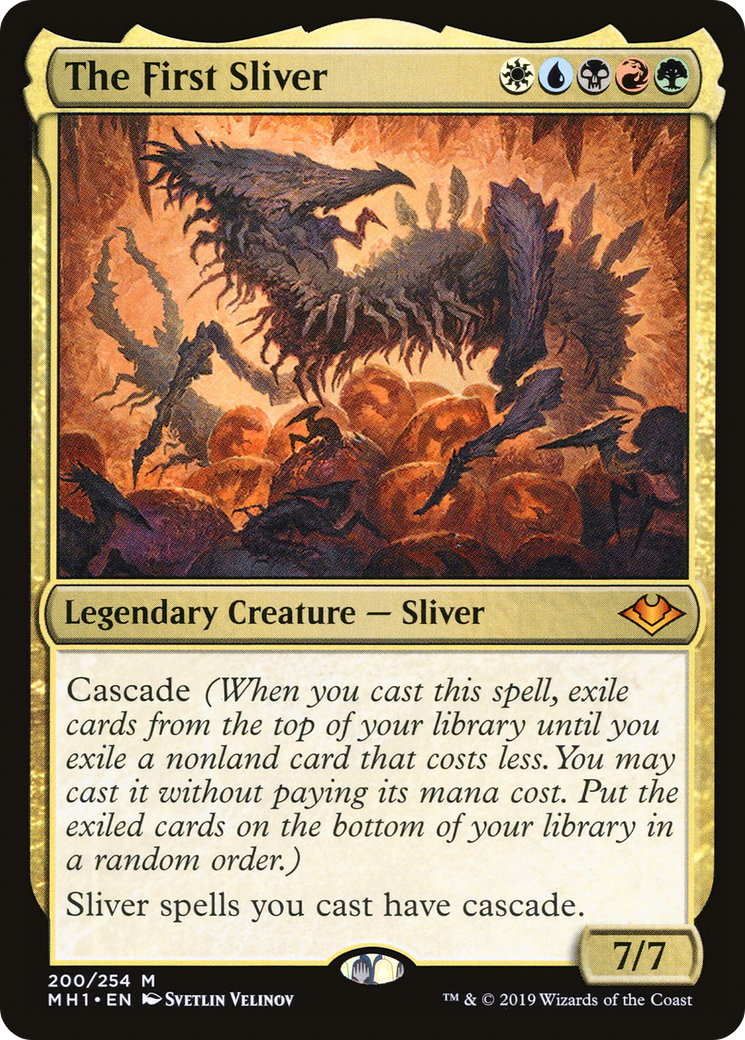 The First Sliver (MH1-200) [Modern Horizons] Foil
