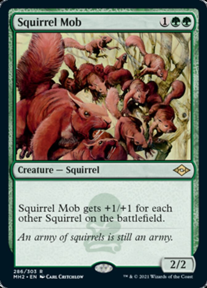 Squirrel Mob (MH2-286) [Modern Horizons 2] Foil