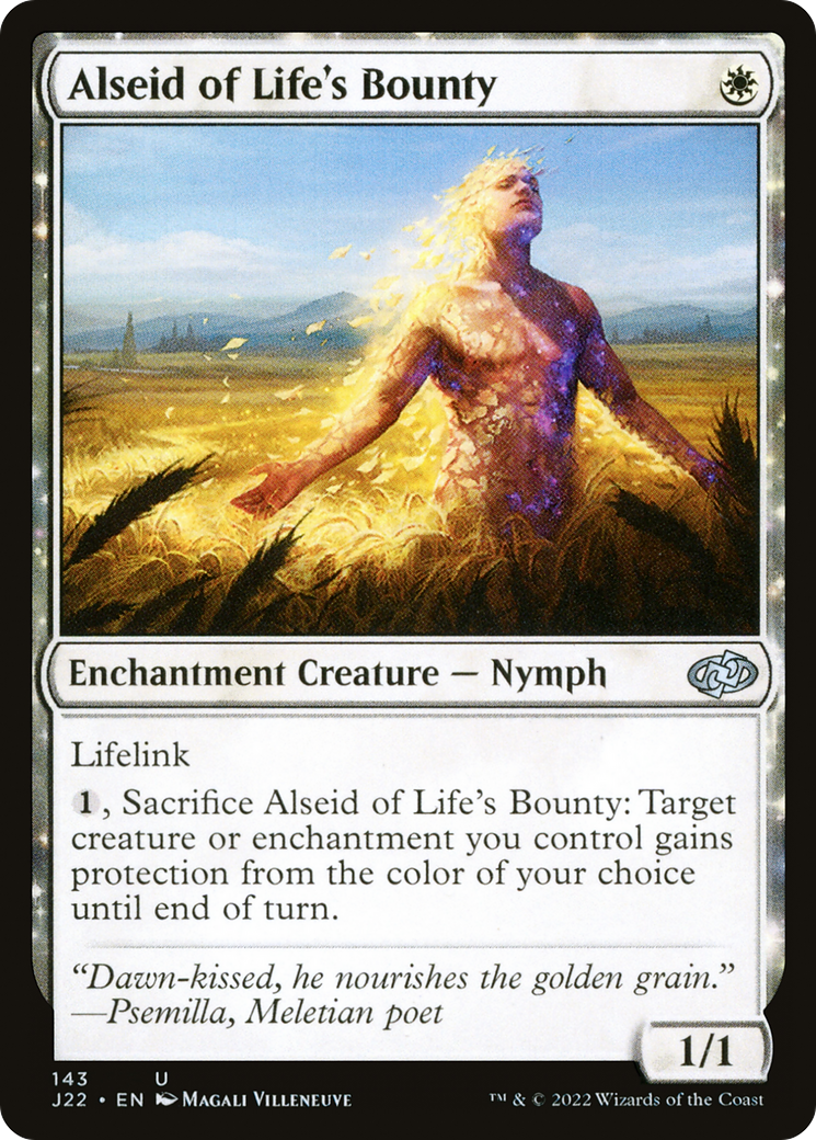Alseid of Life's Bounty (J22-143) [Jumpstart 2022]: (enchantment)