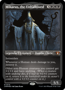 Mikaeus, the Unhallowed (CMM-516) [Commander Masters] Etched Foil