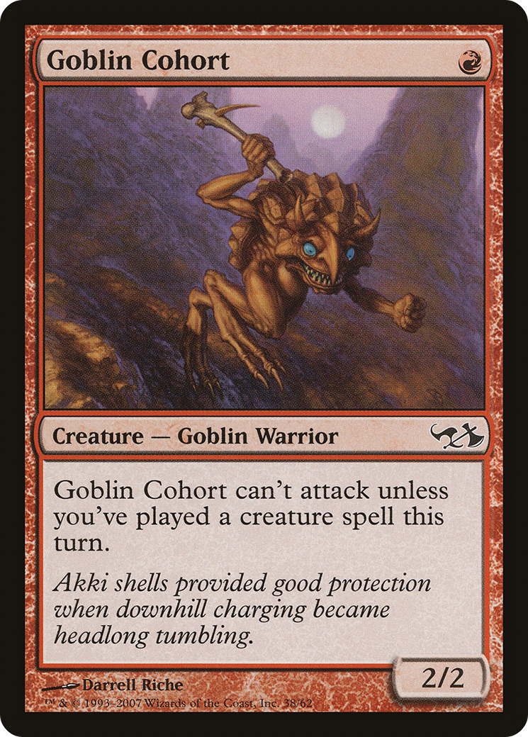 Goblin Cohort (EVG-038) [Duel Decks: Elves vs. Goblins]