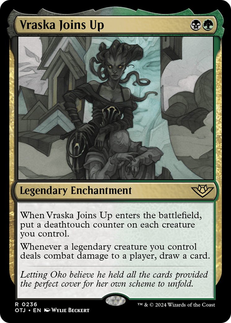 Vraska Joins Up (OTJ-236) [Outlaws of Thunder Junction] Foil