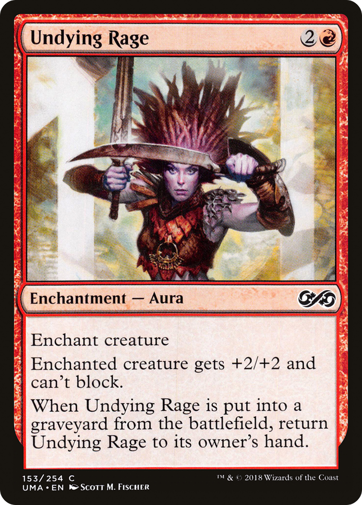 Undying Rage (UMA-153) [Ultimate Masters] Foil