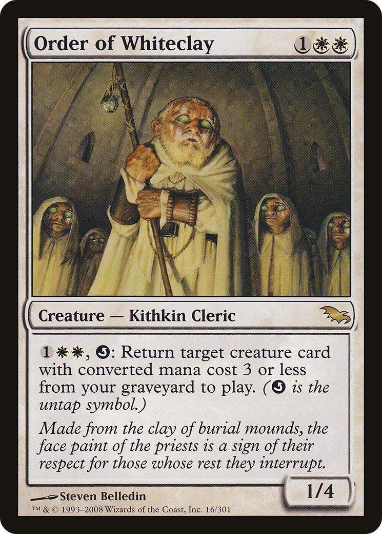 Order of Whiteclay (SHM-016) [Shadowmoor]