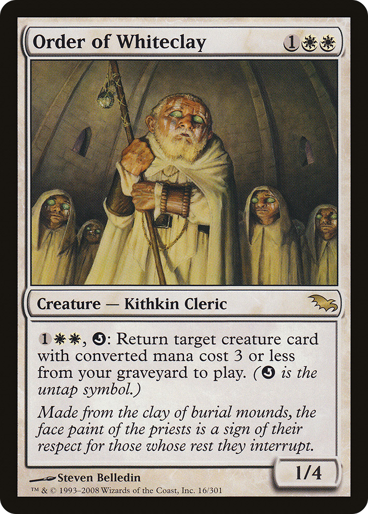 Order of Whiteclay (SHM-016) [Shadowmoor] Foil