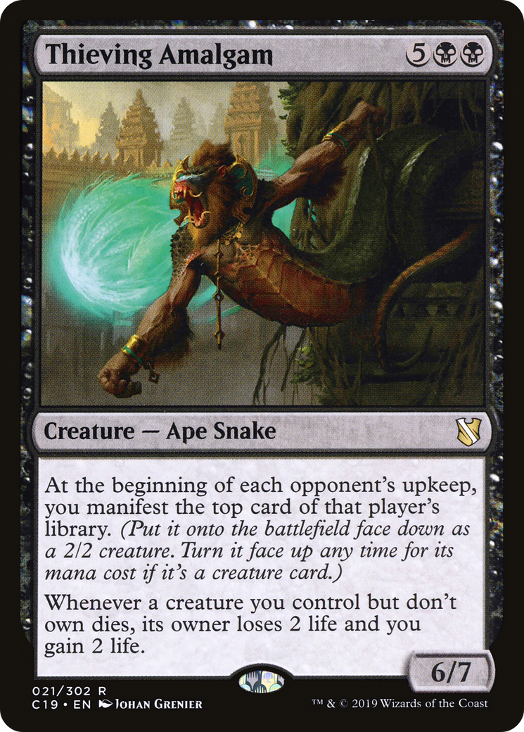 Thieving Amalgam (C19-021) [Commander 2019]