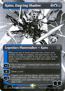 Kaito, Dancing Shadow (ONE-340) [Phyrexia: All Will Be One]: (Showcase) (Borderless)