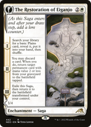 The Restoration of Eiganjo (Extended Art) (NEO-442) [Kamigawa: Neon Dynasty]