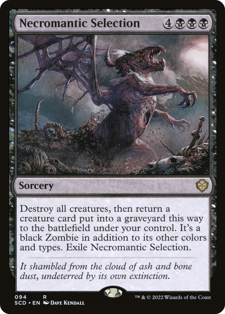Necromantic Selection (SCD-094) [Starter Commander Decks]