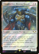 Ultramarines Honour Guard (Surge Foil) (40K-018) [Warhammer 40,000 Commander] Foil