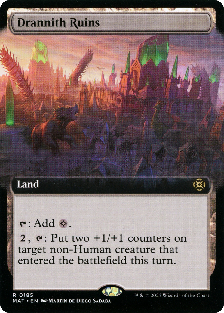 Drannith Ruins (MAT-185) [March of the Machine: The Aftermath]: (Extended Art)