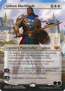 Gideon Blackblade (MED3-WS2) [Mythic Edition] (Borderless) Foil