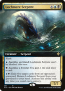 Lochmere Serpent (Extended Art) (ELD-381) [Throne of Eldraine]