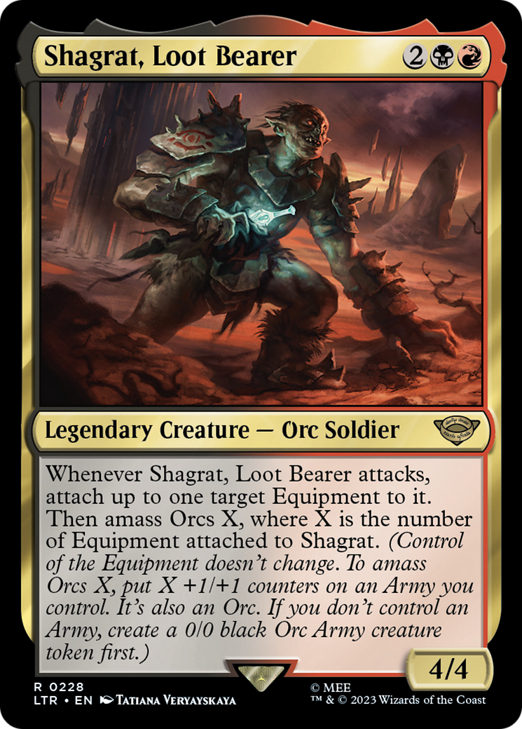 Shagrat, Loot Bearer (LTR-228) [The Lord of the Rings: Tales of Middle-earth]