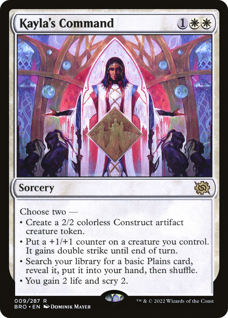 Kayla's Command (BRO-009) [The Brothers' War]