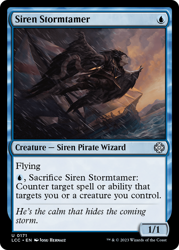 Siren Stormtamer (LCC-171) [The Lost Caverns of Ixalan Commander]