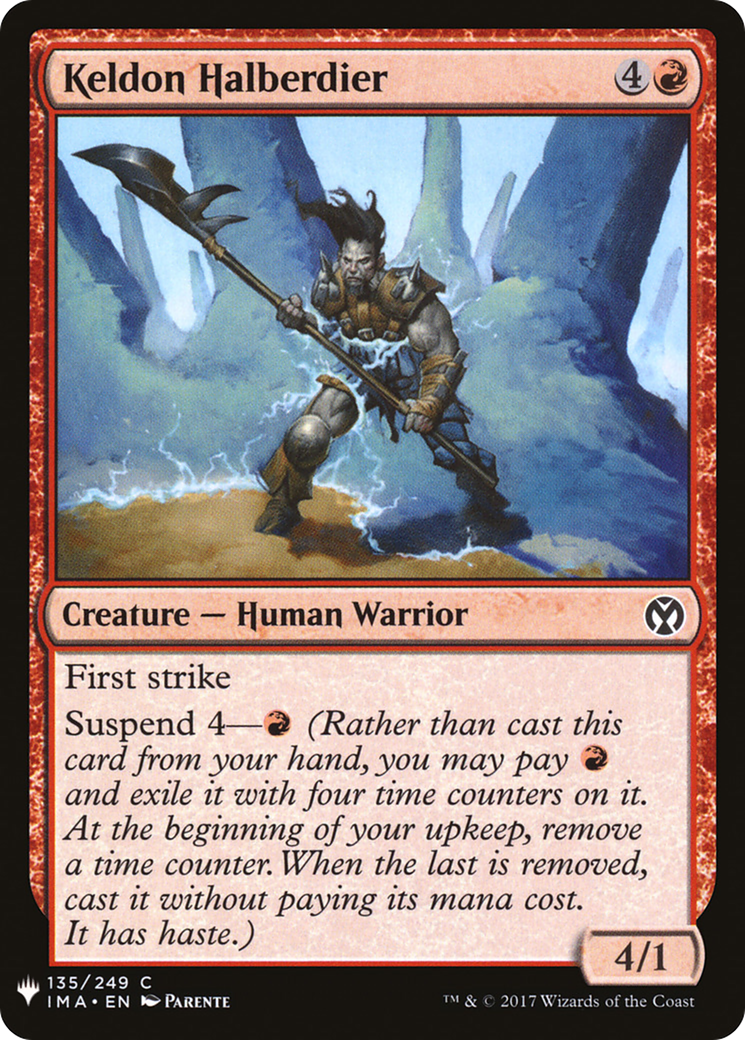 Keldon Halberdier (LIST-IMA-135) [The List]