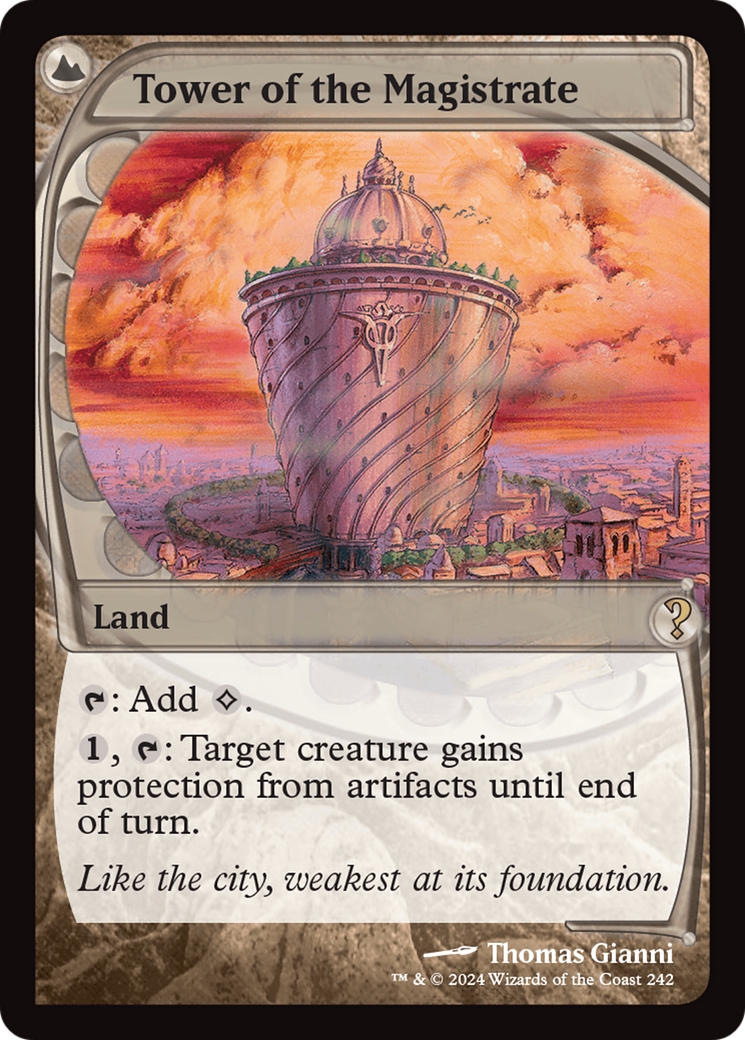 Tower of the Magistrate (MB2-242) [Mystery Booster 2]