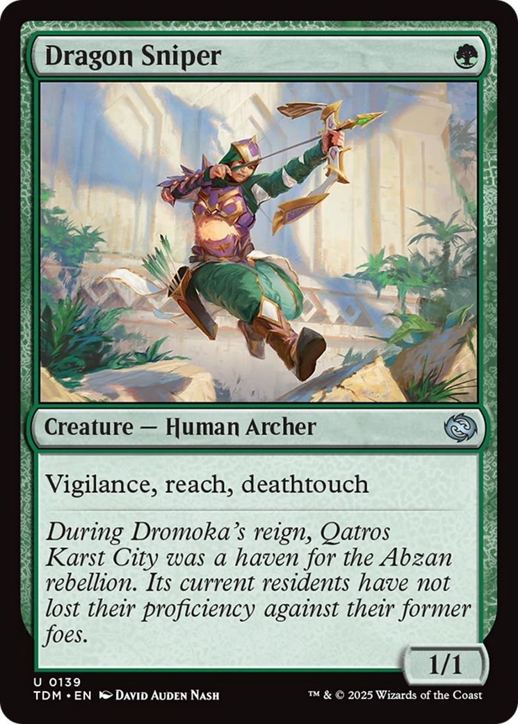 Dragon Sniper (TDM-139) [Tarkir: Dragonstorm]