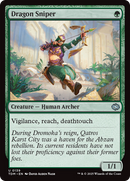 Dragon Sniper (TDM-139) [Tarkir: Dragonstorm] Foil