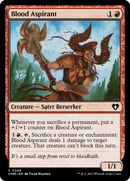Blood Aspirant (CMM-208) [Commander Masters] Foil