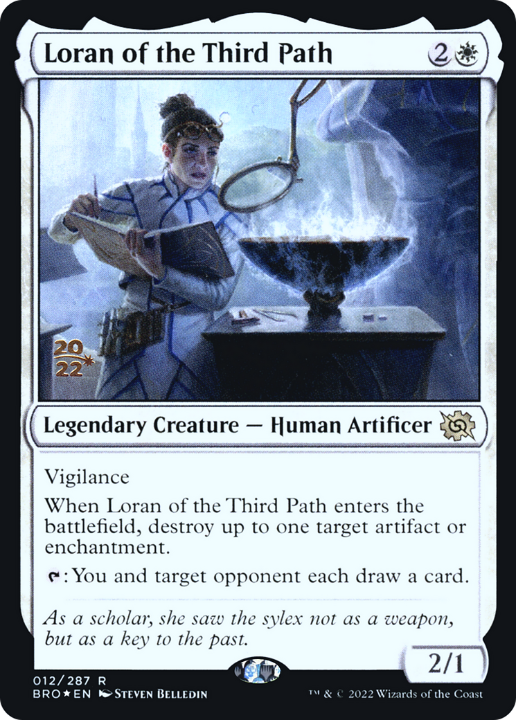 Loran of the Third Path (PRE-012) [The Brothers' War Promos] Foil
