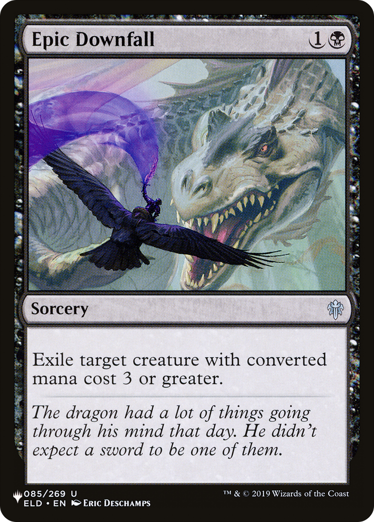 Epic Downfall (LIST-ELD-85) [The List]