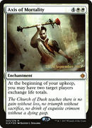 Axis of Mortality (PRE-03S) [Ixalan Promos] Foil