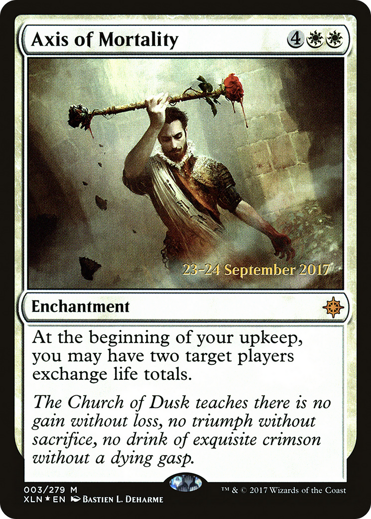 Axis of Mortality (PRE-03S) [Ixalan Promos] Foil