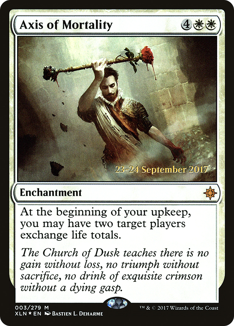 Axis of Mortality (PRE-03S) [Ixalan Promos] Foil