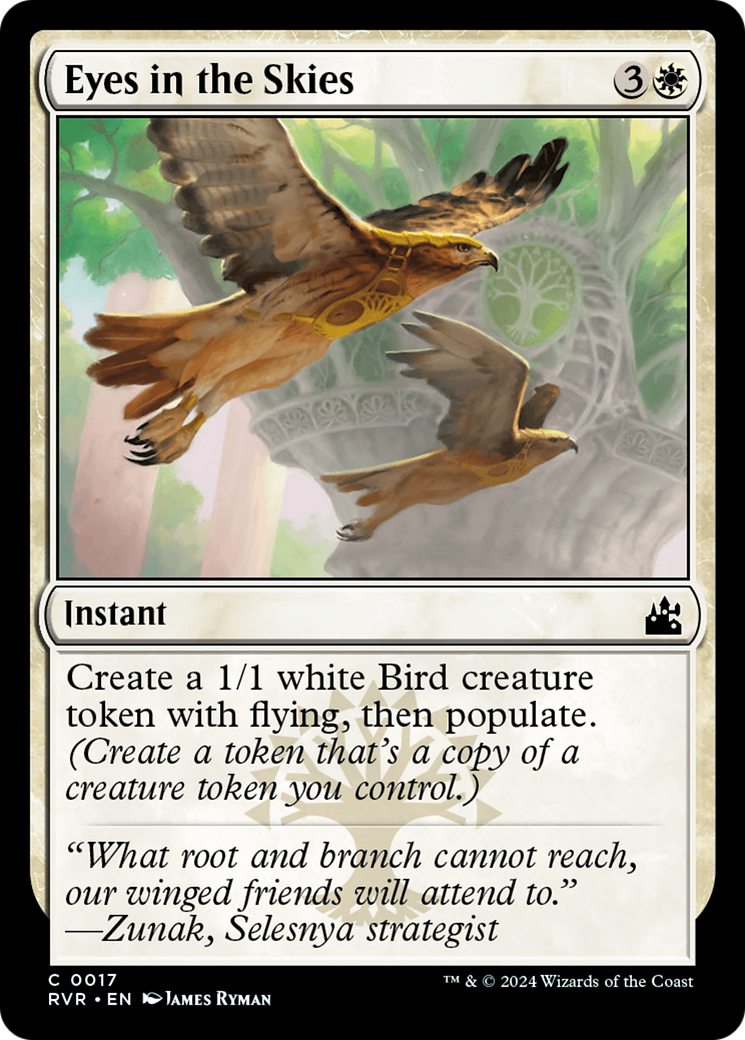 Eyes in the Skies (RVR-017) [Ravnica Remastered] Foil
