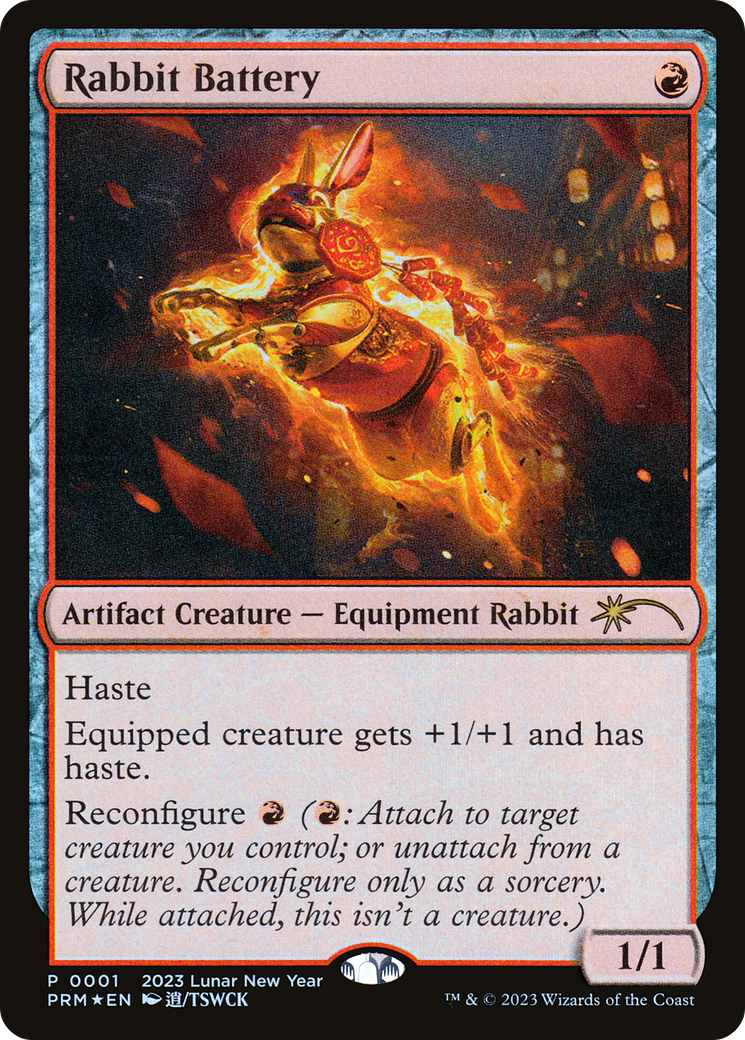 Rabbit Battery (UMP-001) [Year of the Rabbit 2023] Foil