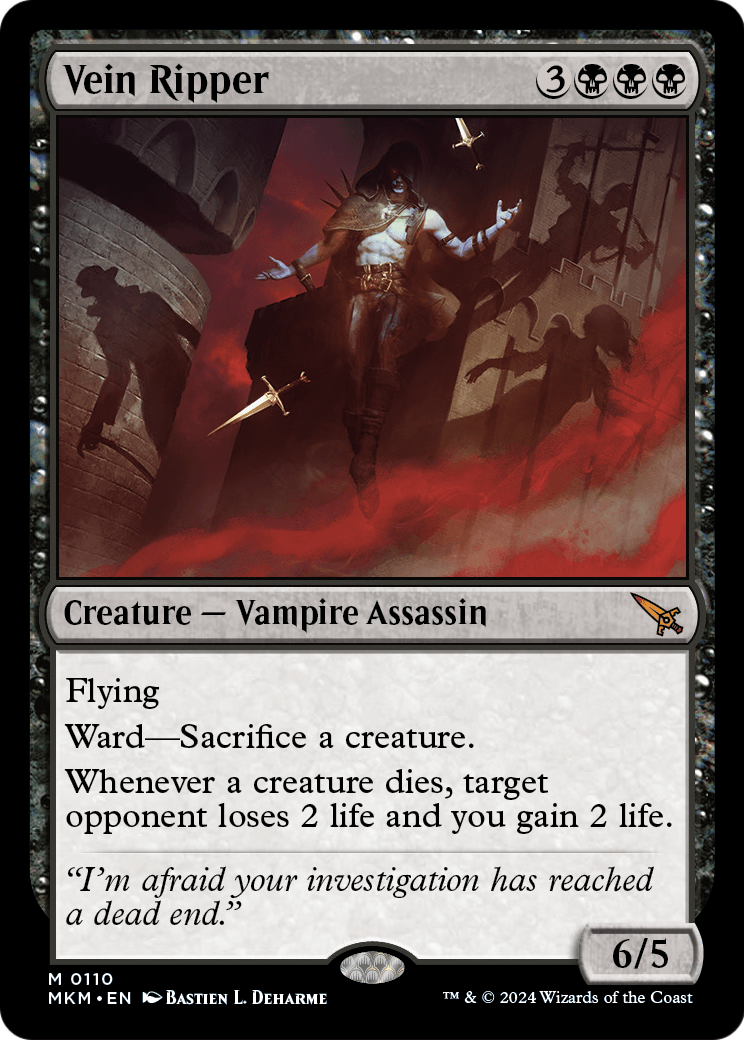Vein Ripper (MKM-110) [Murders at Karlov Manor] Foil