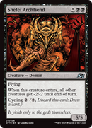 Shefet Archfiend (DFT-104) [Aetherdrift] Foil