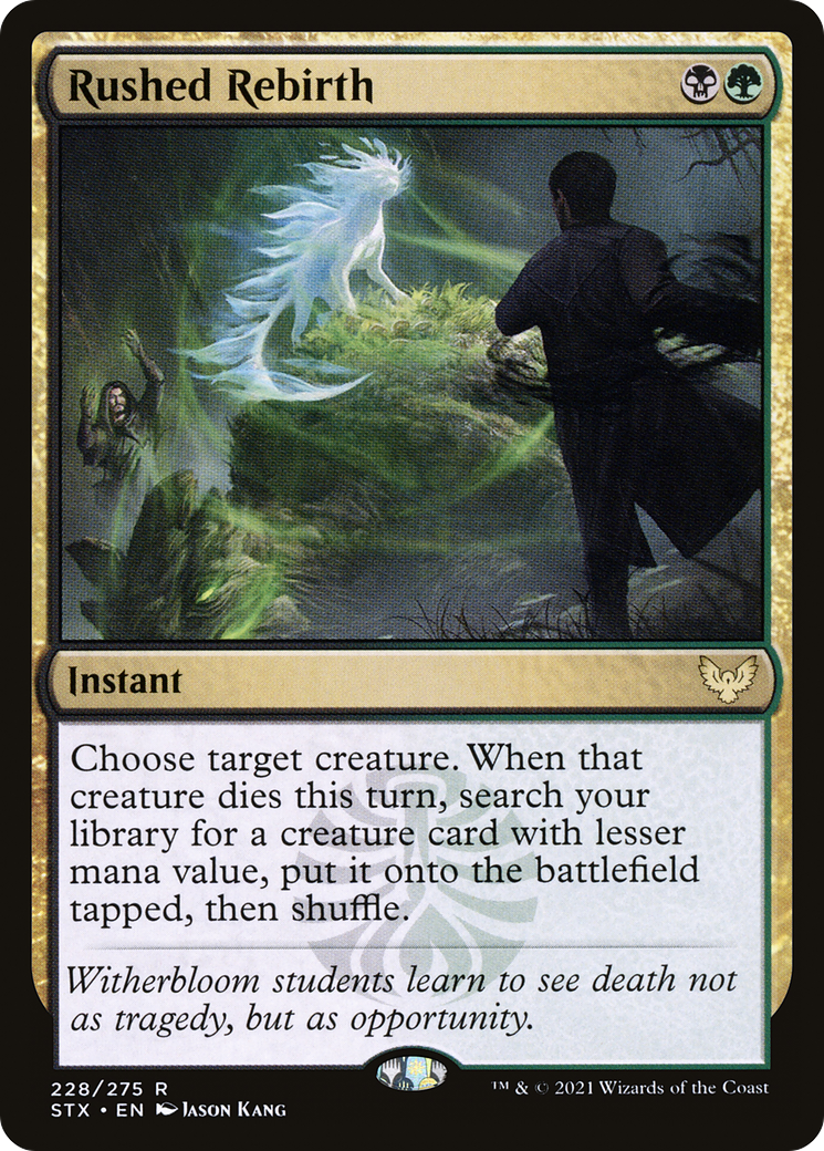 Rushed Rebirth (STX-228) [Strixhaven: School of Mages]