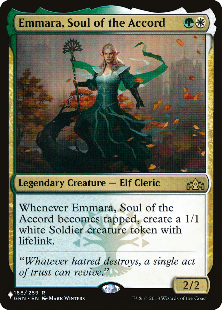 Emmara, Soul of the Accord (LIST-GRN-168) [The List]