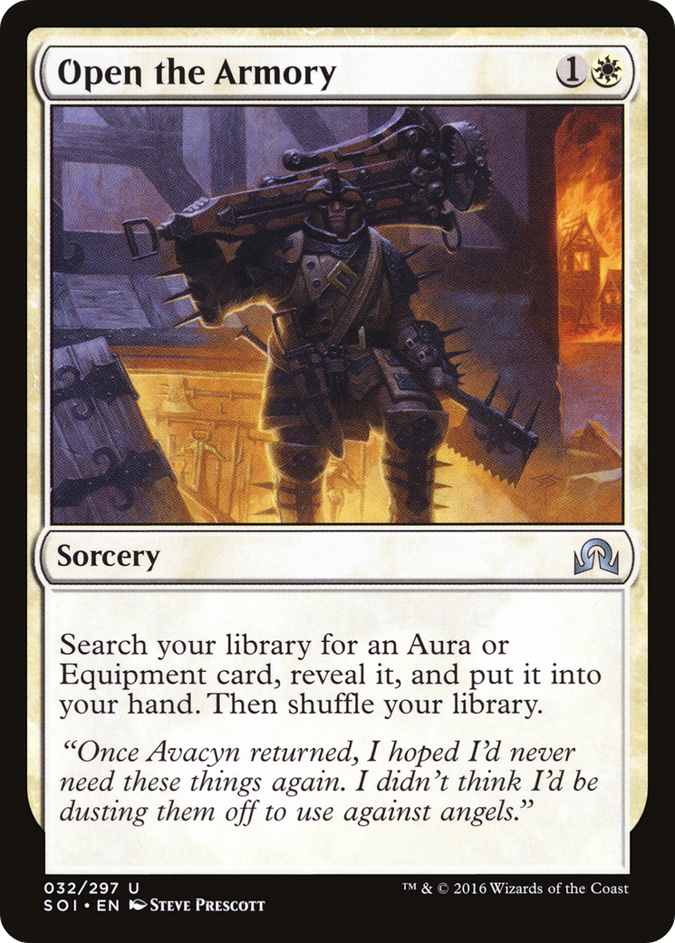 Open the Armory (SOI-032) [Shadows over Innistrad]